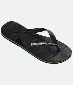 Chinelo Havaianas Tradicional com Bandeira do Brasil