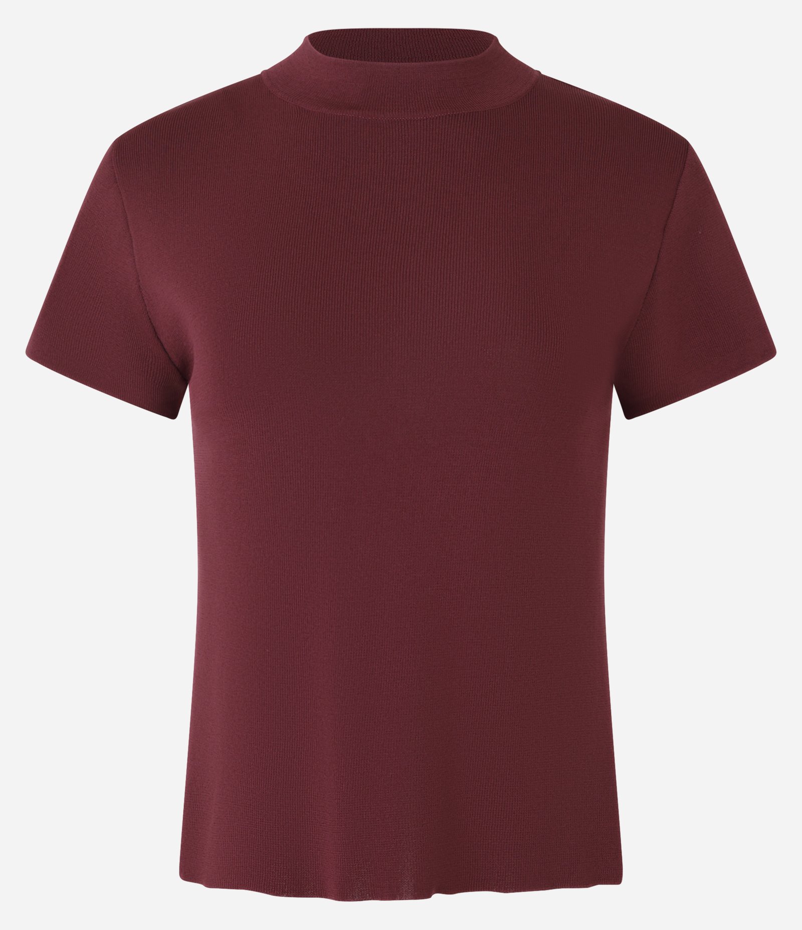 Blusa Canelada em Ribana com Gola Altinha Vermelho 6