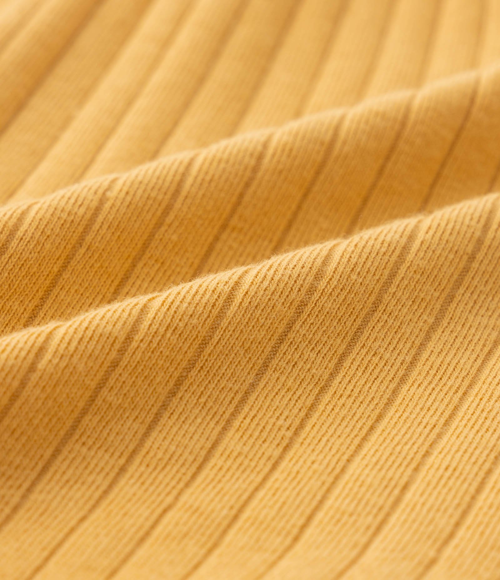 Vestido Infantil Canelado com Lacinho Aplicado - Tam 0 a 18 meses Amarelo 3