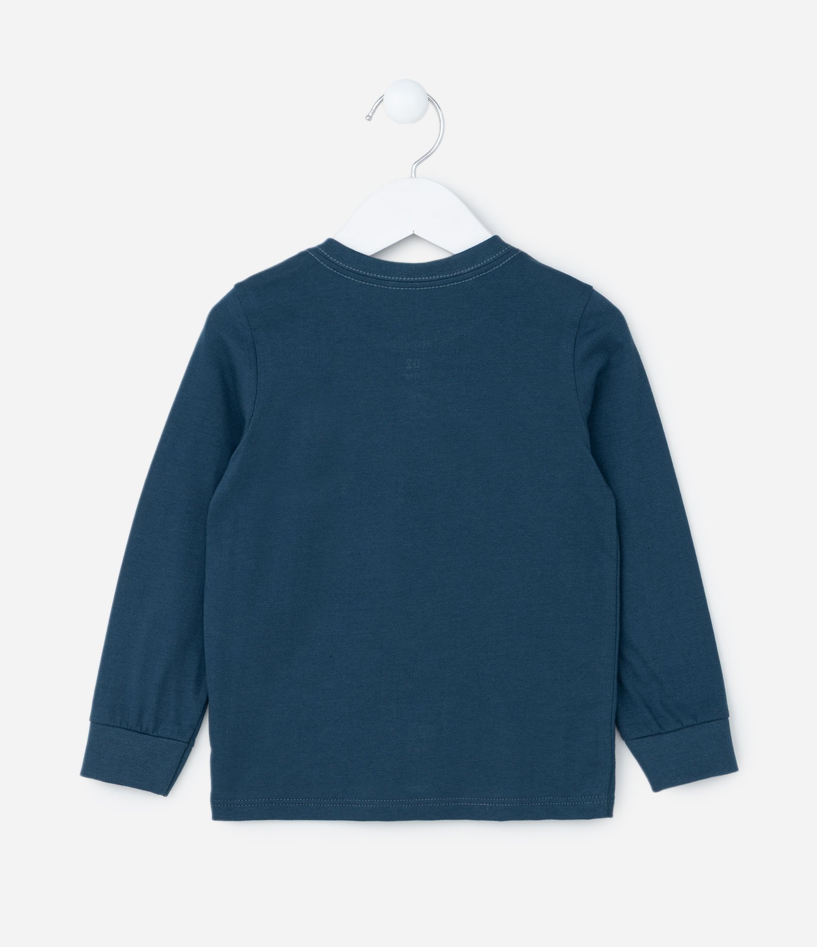 Pijama Infantil em Algodão com Estampa Ursinho Skatista - Tam 2 a 4 Anos Azul 3