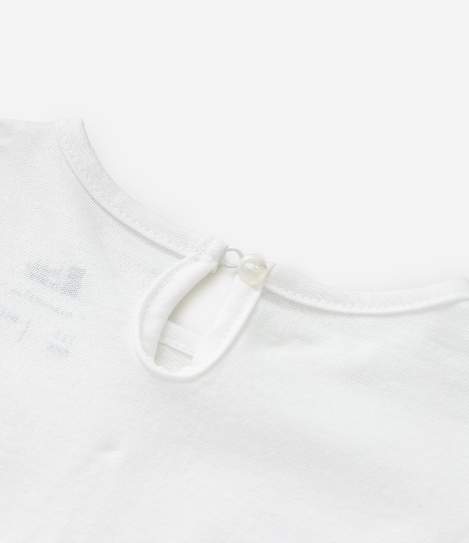 Conjunto Infantil com Estampa Poá e Carinha de Bichinho - Tam 0 a 18 meses Branco/Verde 10