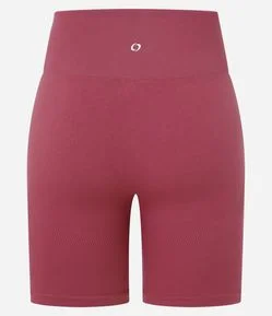 Bermuda Esportiva Seamless com Textura Canelada