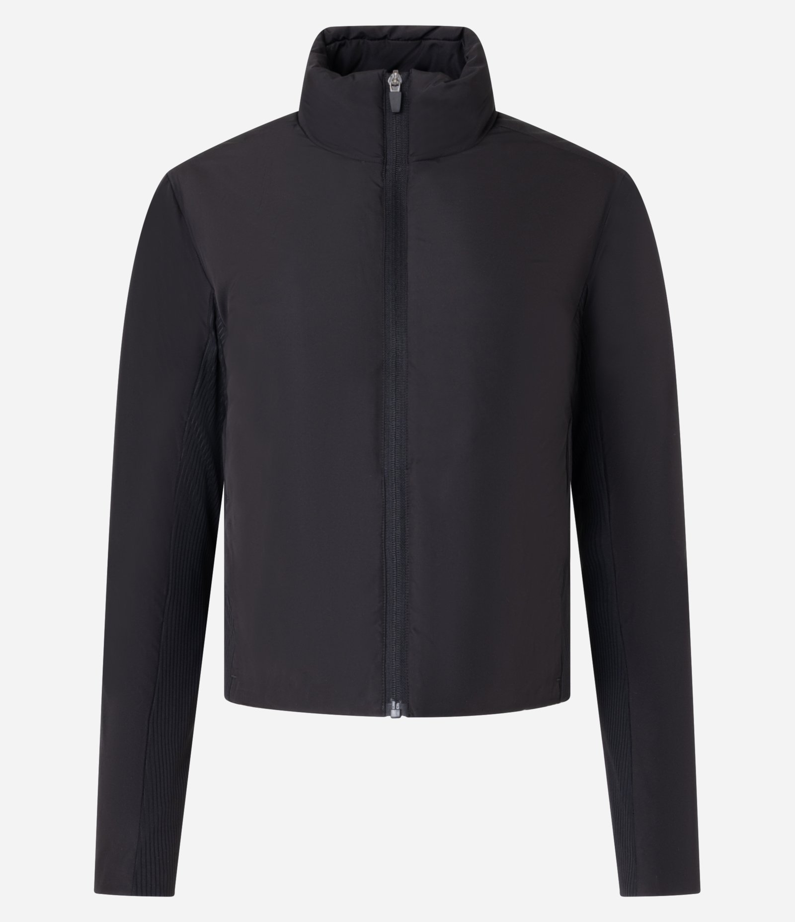 Jaqueta Esportiva com Gola Alta e Bolsos Preto 5