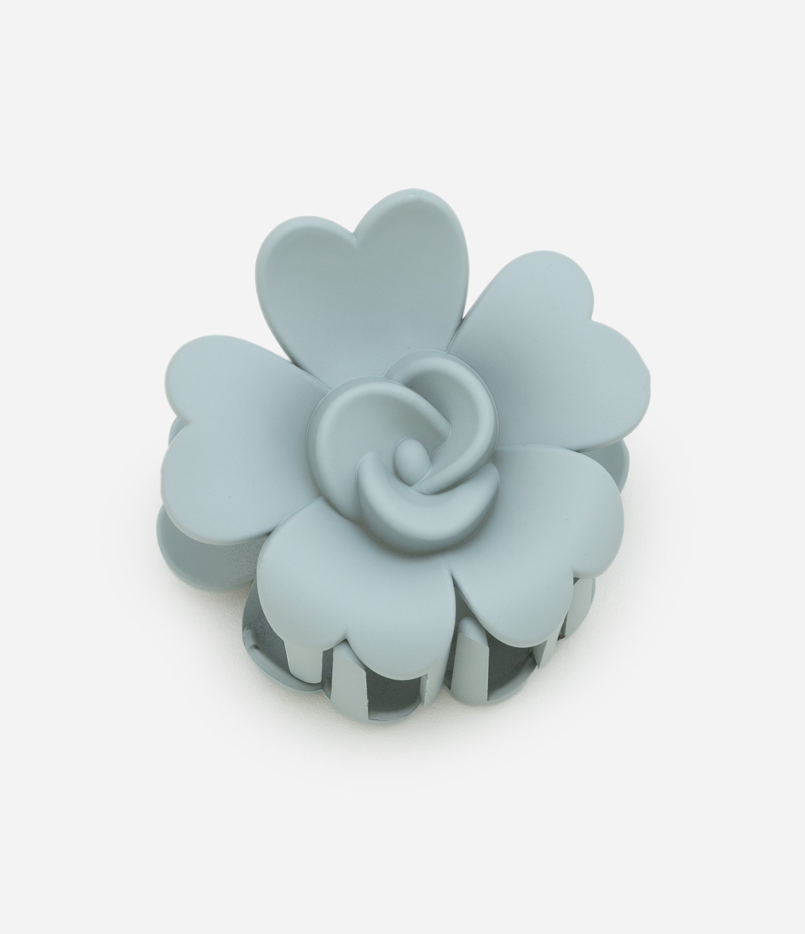 Piranha de Cabelo Emborrachada com Formato de Flor Azul 1