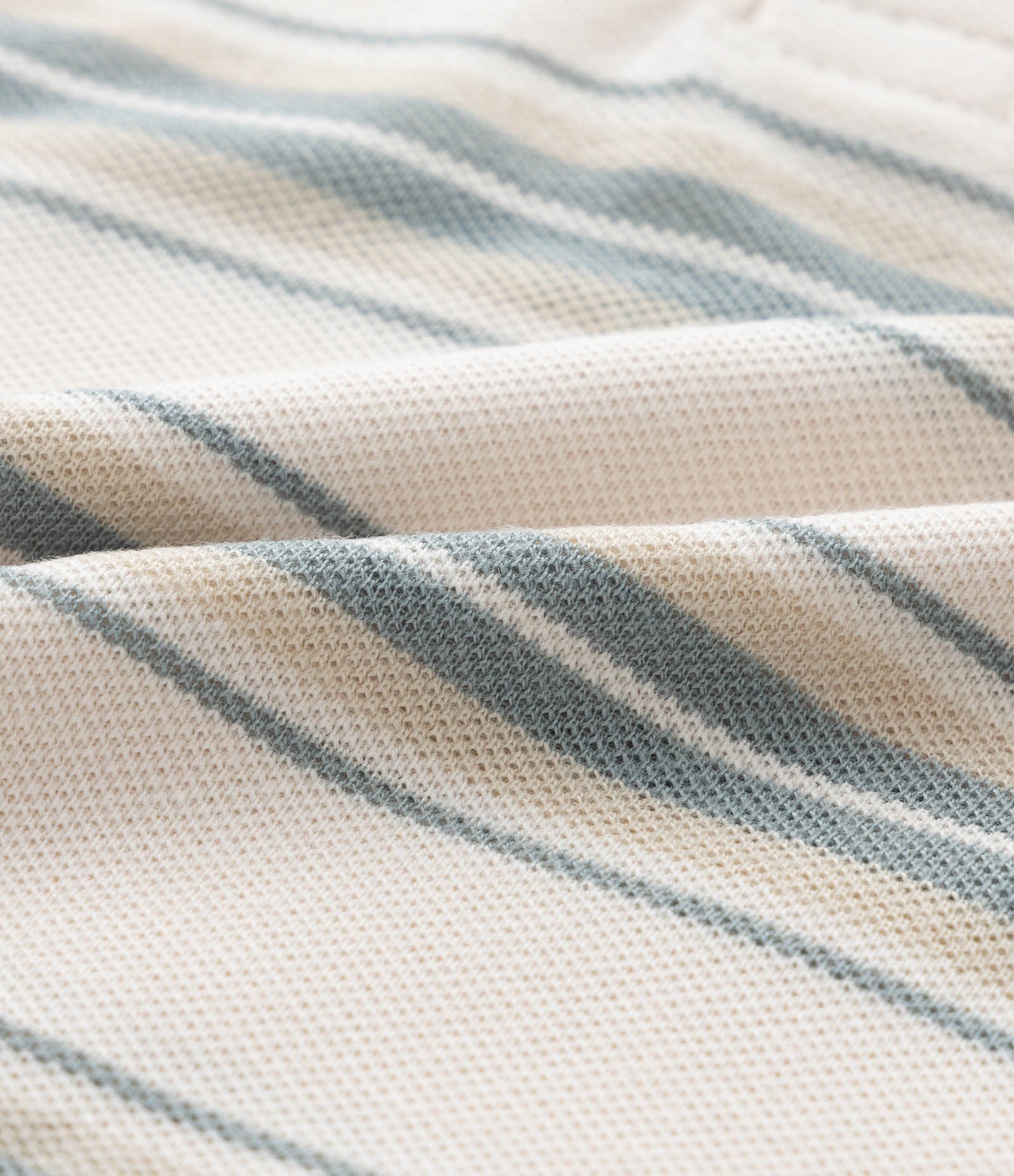 Camiseta Infantil com Estampa Listrada - Tam 1 a 6 Anos Bege/Verde 3