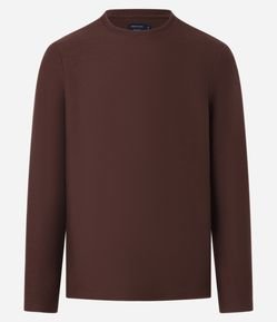 Camiseta com Textura Canelada