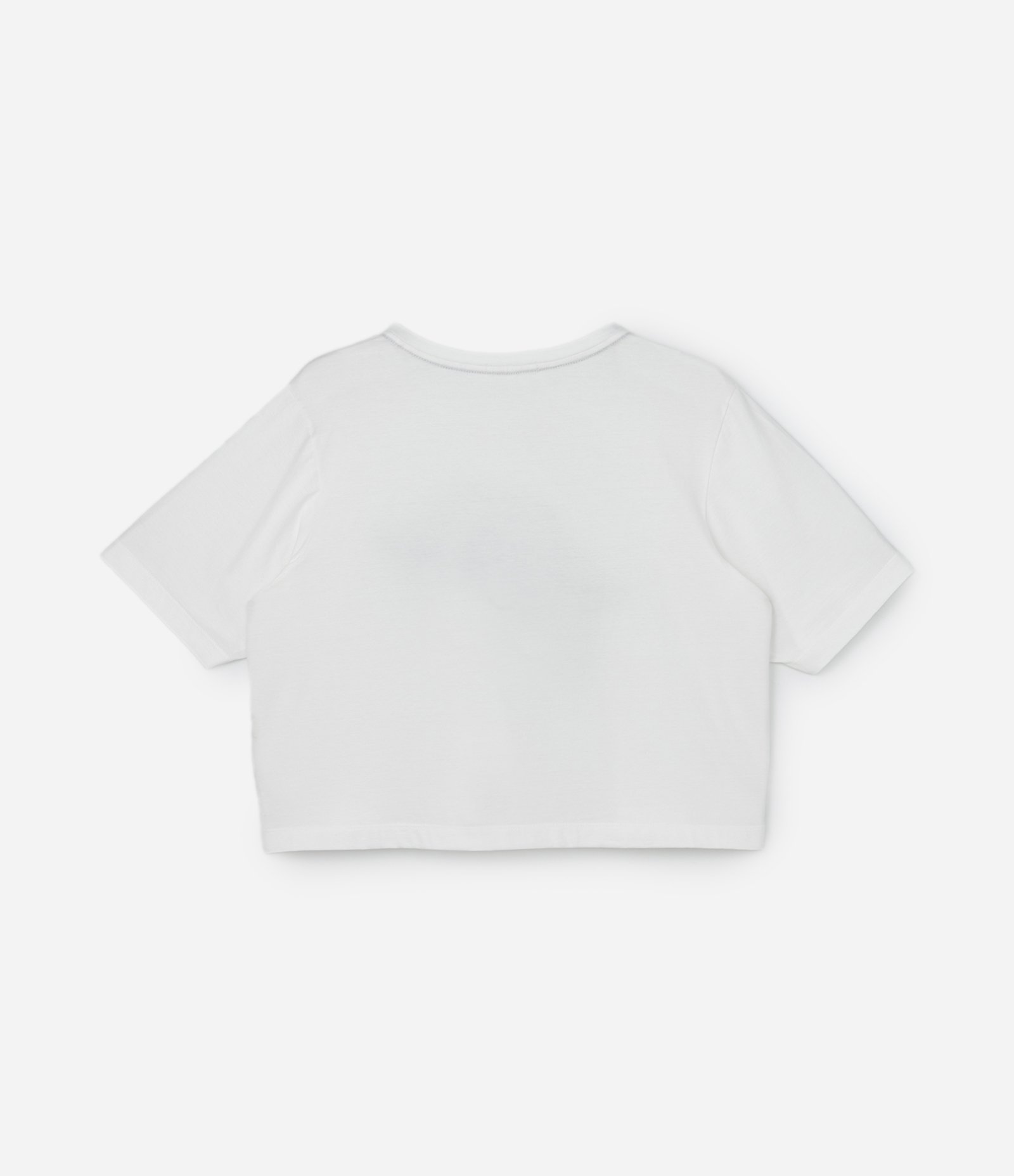 Blusa Boxy Bordada com Flor de Tule Curve & Plus Size Branco 5