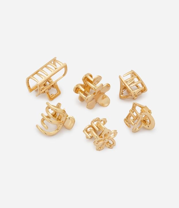 Kit 06 Piranhas de Cabelo com Formas Diversas