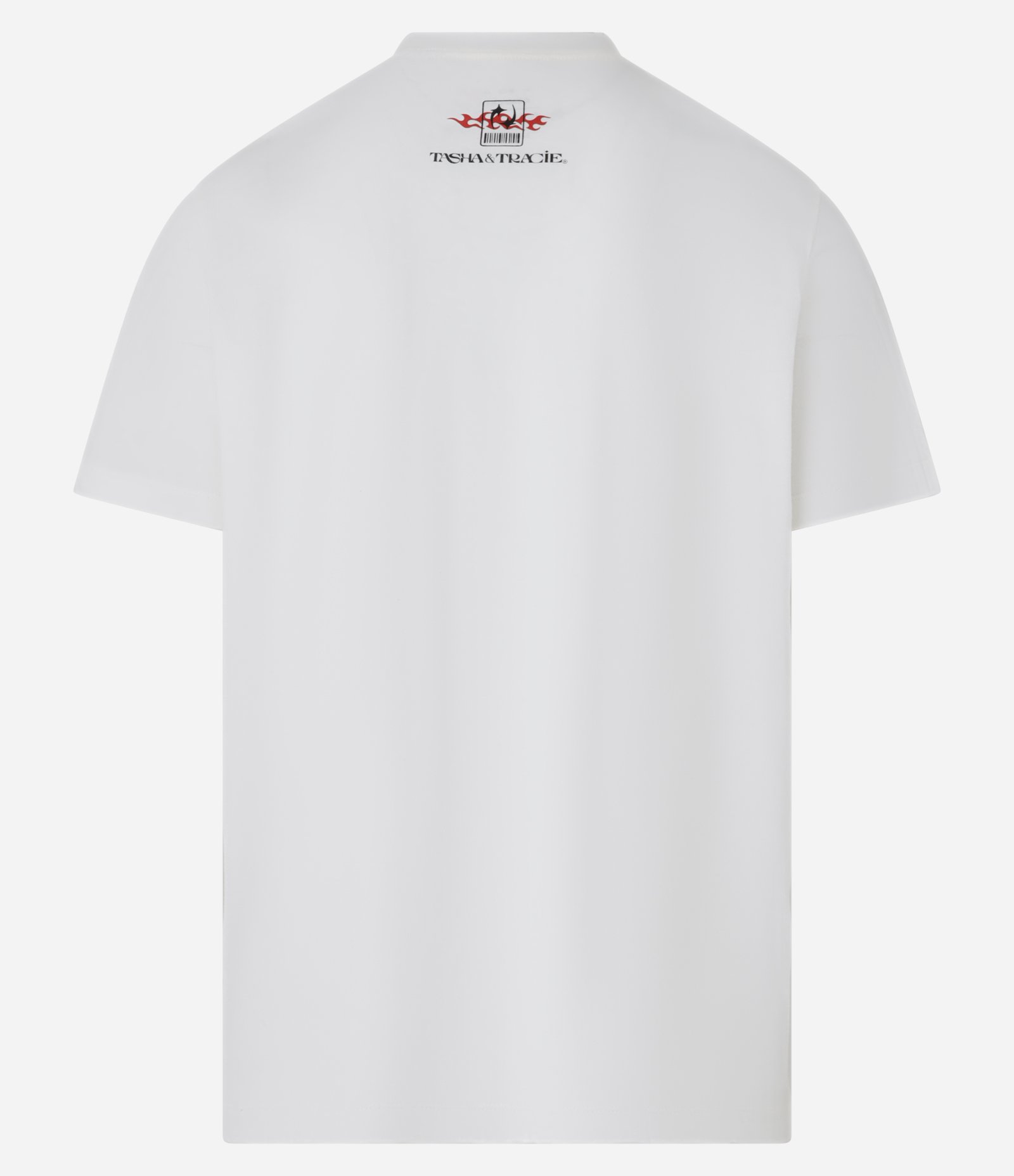 Camiseta Comfort em Algodão com Estampa Tasha e Tracie Branco 7