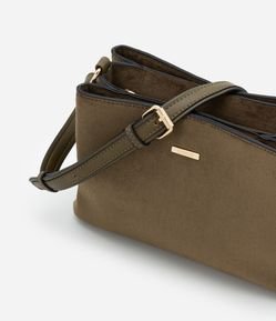 Bolsa Pequena em PU com Alça Regulável