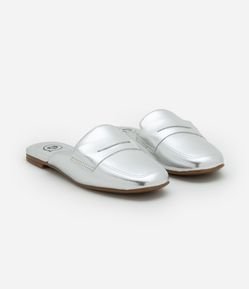 Sapato Mule Infantil em PU com Detalhe de Recorte - Tam 26 ao 35