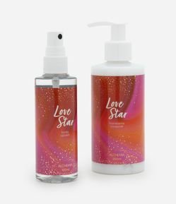 Kit Hidratante Corporal 200ml + Body Splash 100ml Love Star Alchemia
