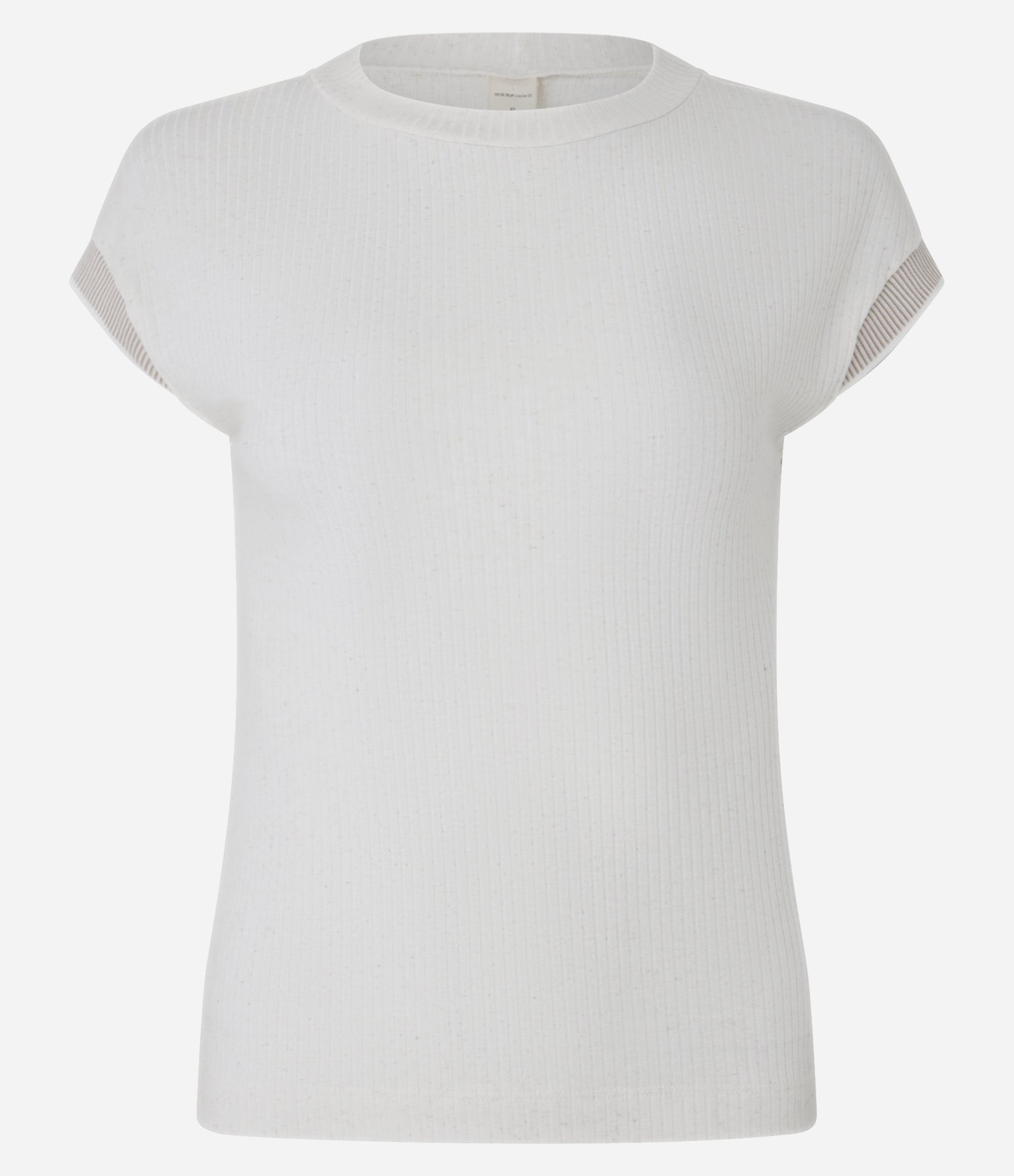 Blusa Canelada com Detalhes nas Mangas Branco 5