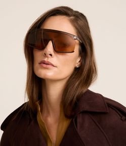 Óculos Máscara em Policarbonato com Hastes Finas