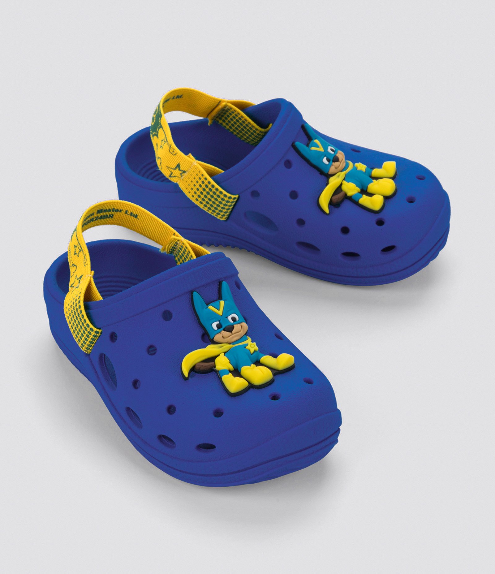 Sadália Babuche Infantil com Patch Patrulha Canina Grendene - Tam 20 ao 27 Azul 2