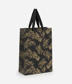 Embalagem de Presente Pequena com Estampa Floral
