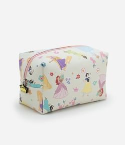 Nécessaire Retangular Média com Estampa das Princesas