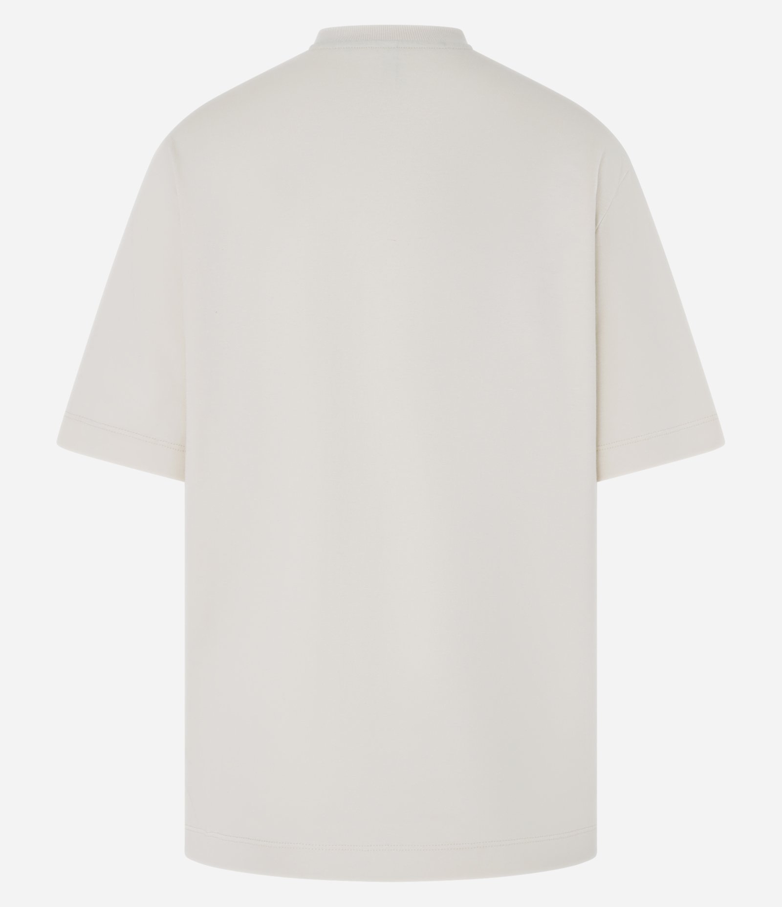 Camiseta Oversized com Estampa Natureza Tropical e Tucano Bege 6