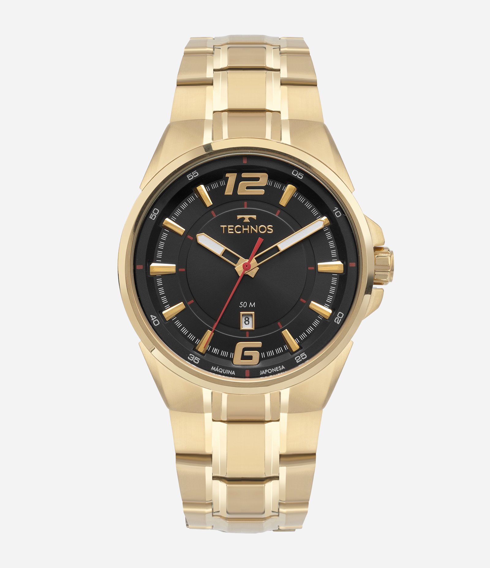 Relógio Technos Masculino Analógico Dourado 1