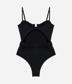 Maiô Meia Taça com Aviamento de Bamboo