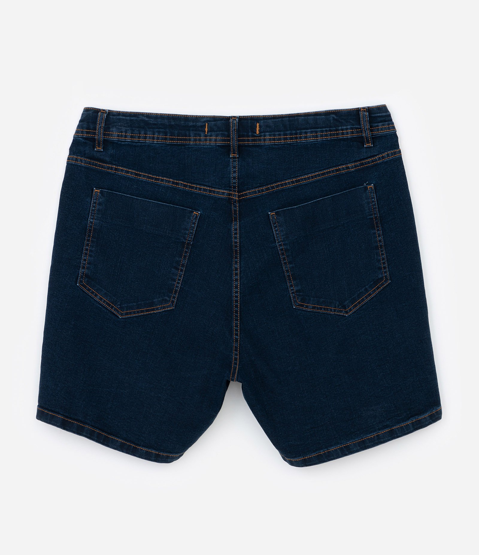 Short Hot Pants Básico em Jeans Curve & Plus Size Azul 7