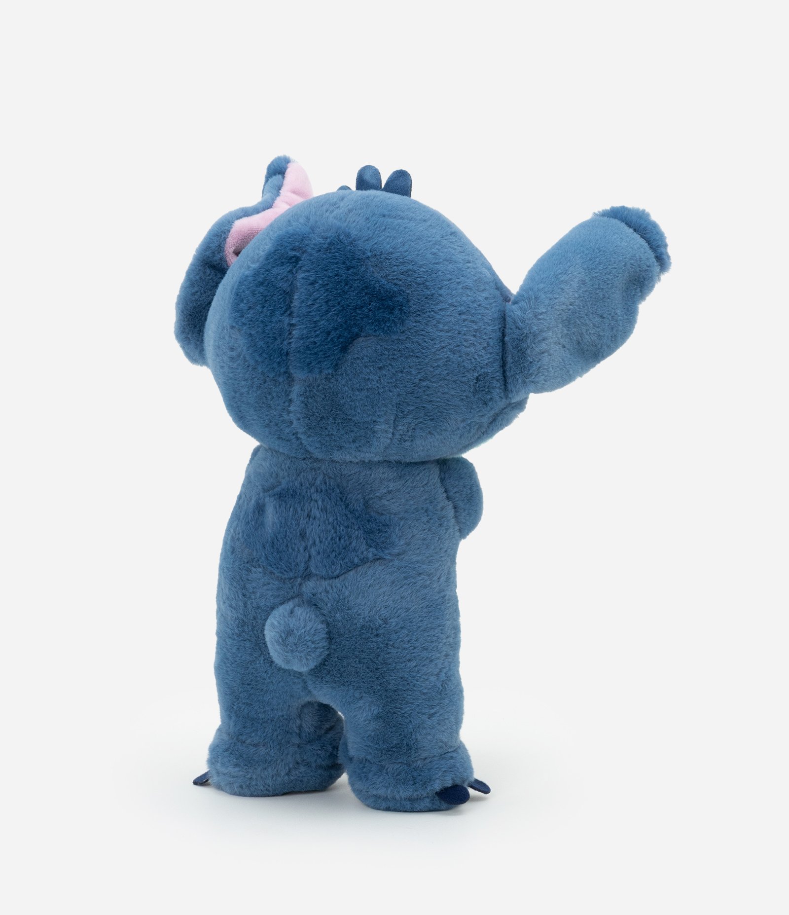 Almofada de Pelúcia com forma do Stitch com Orelhinha Interativa Azul 3