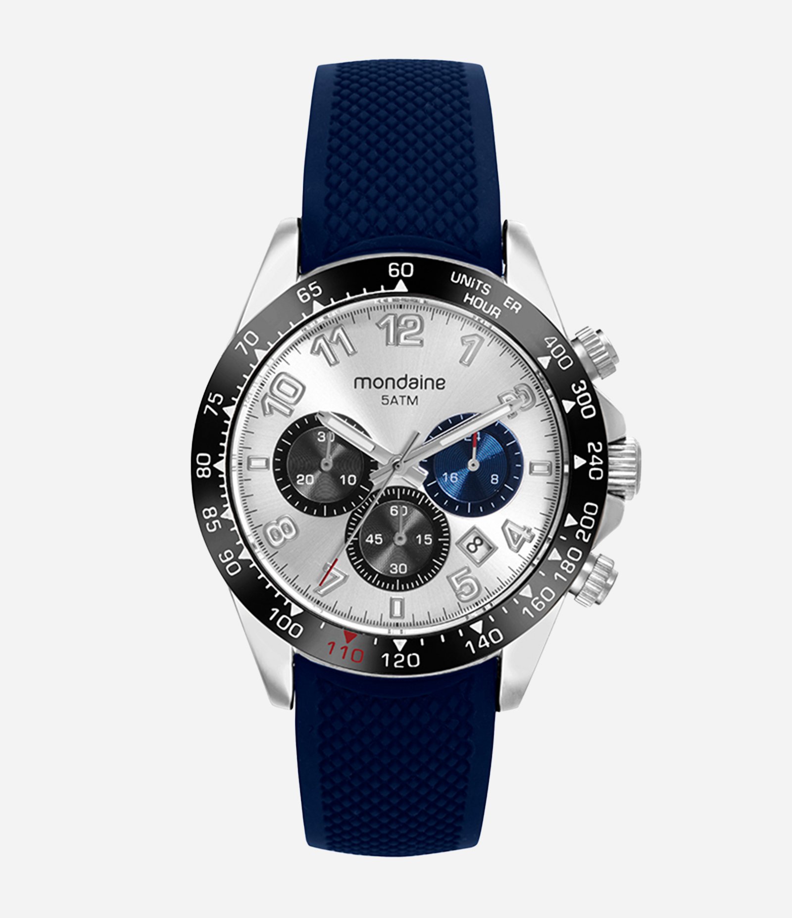 Relógio Mondaine Masculino Cronográfo PRETO 1