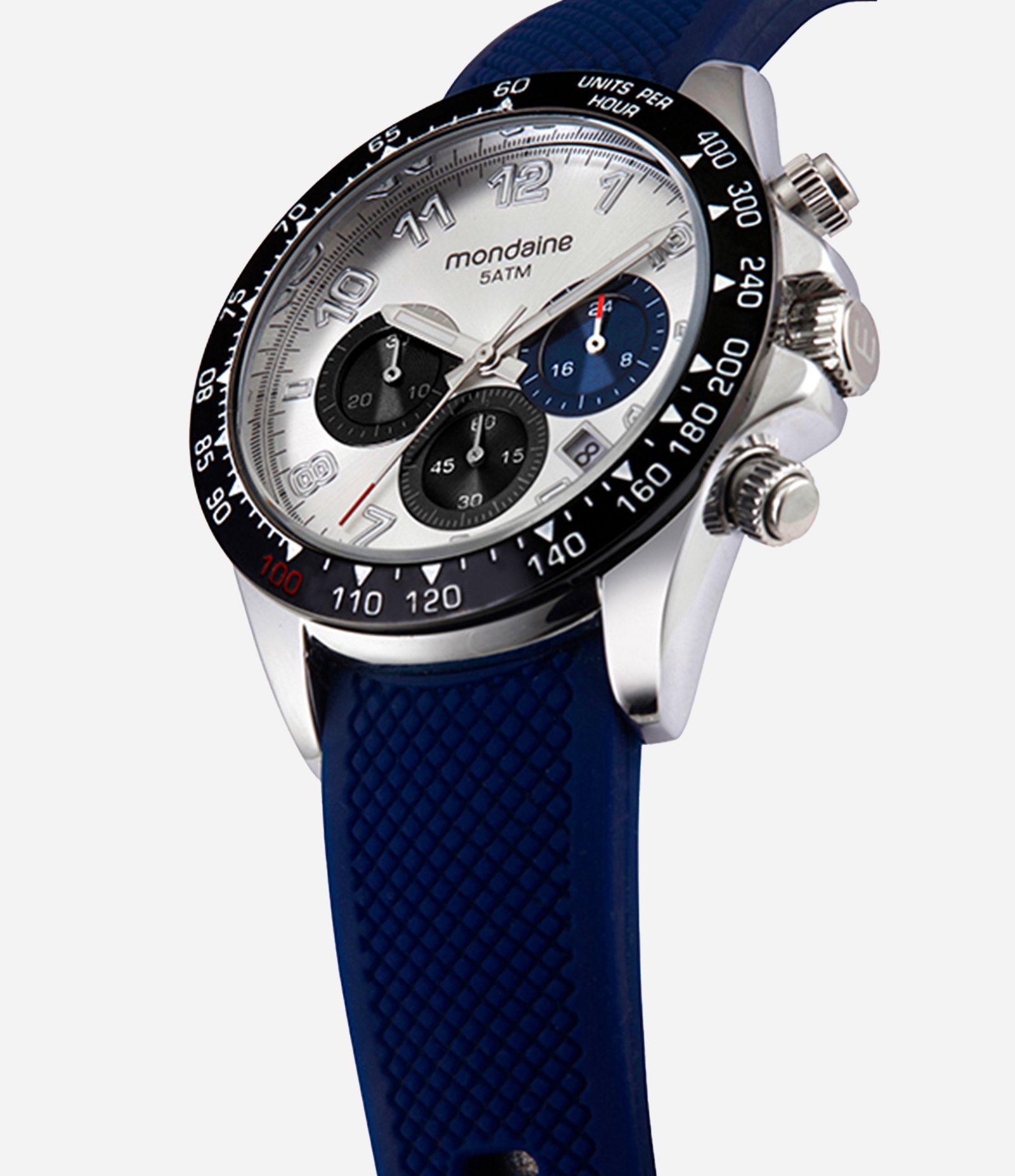 Relógio Mondaine Masculino Cronográfo PRETO 2