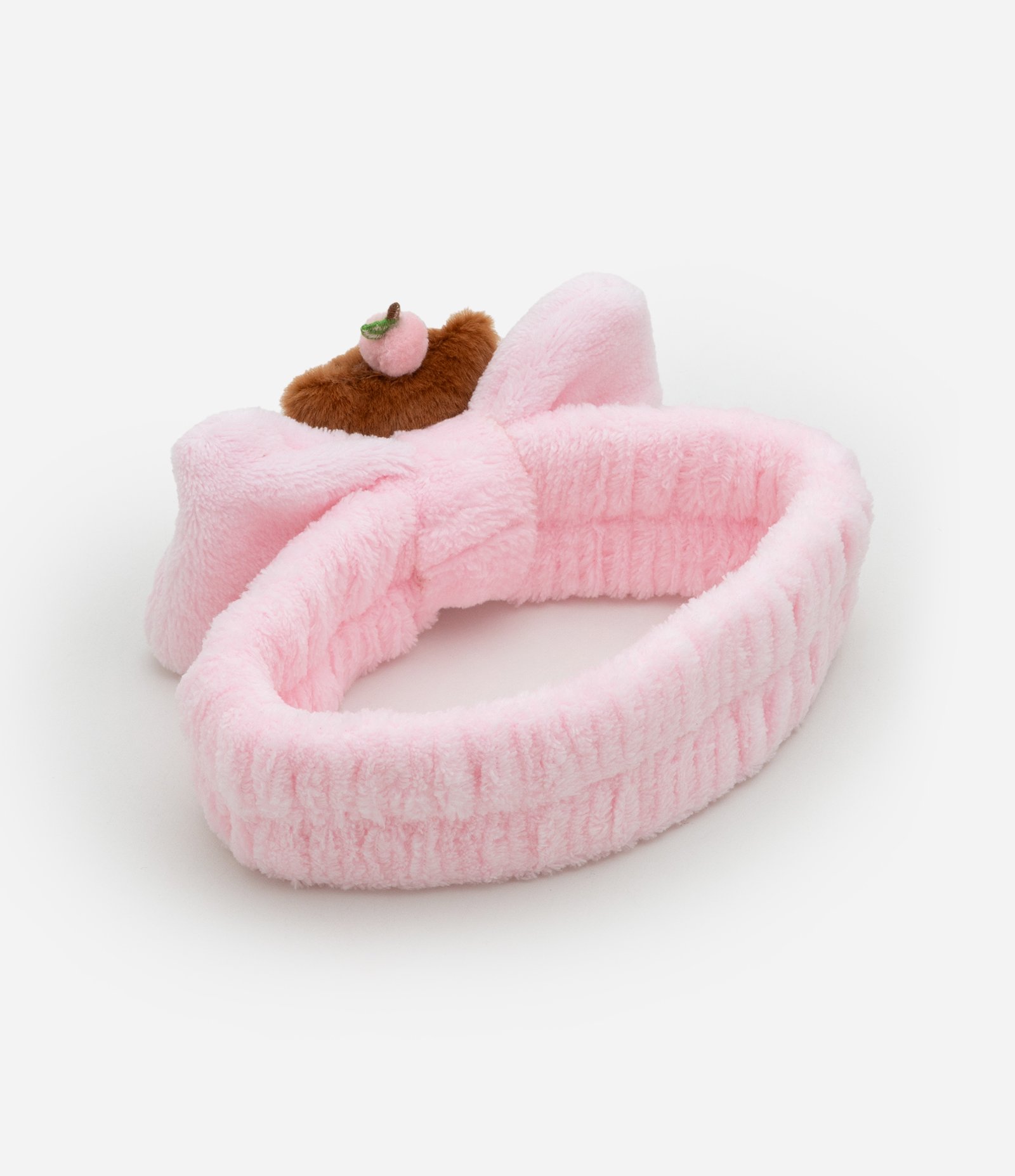 Faixa de Cabelo para Maquiagem e Skincare Capivara Alchemia Rosa 5