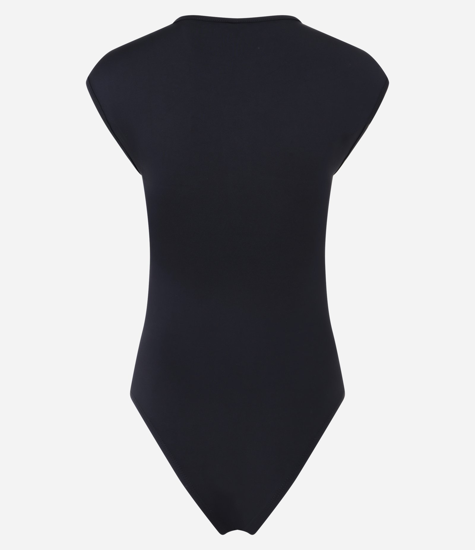 Body em Poliamida com Cava Deslocada Preto 6