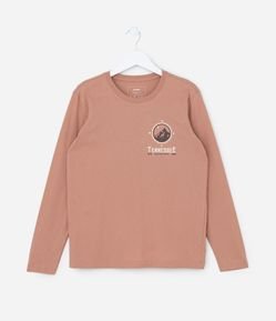 Camiseta Infantil com Estampa Tennessee - Tam 5 a 14 Anos