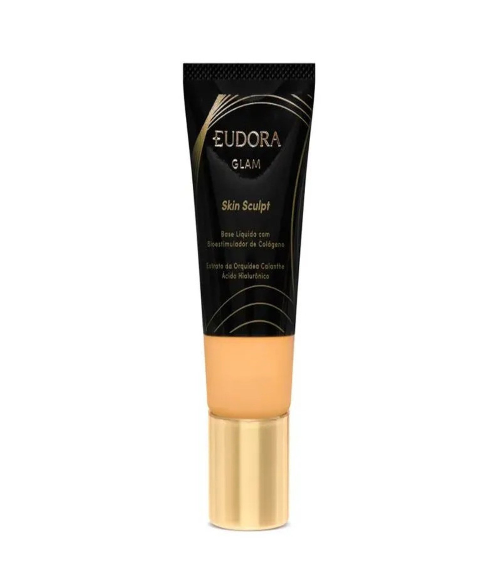 Skin Sculpt Base Líquida Semi Matte Eudora Cor 50 1