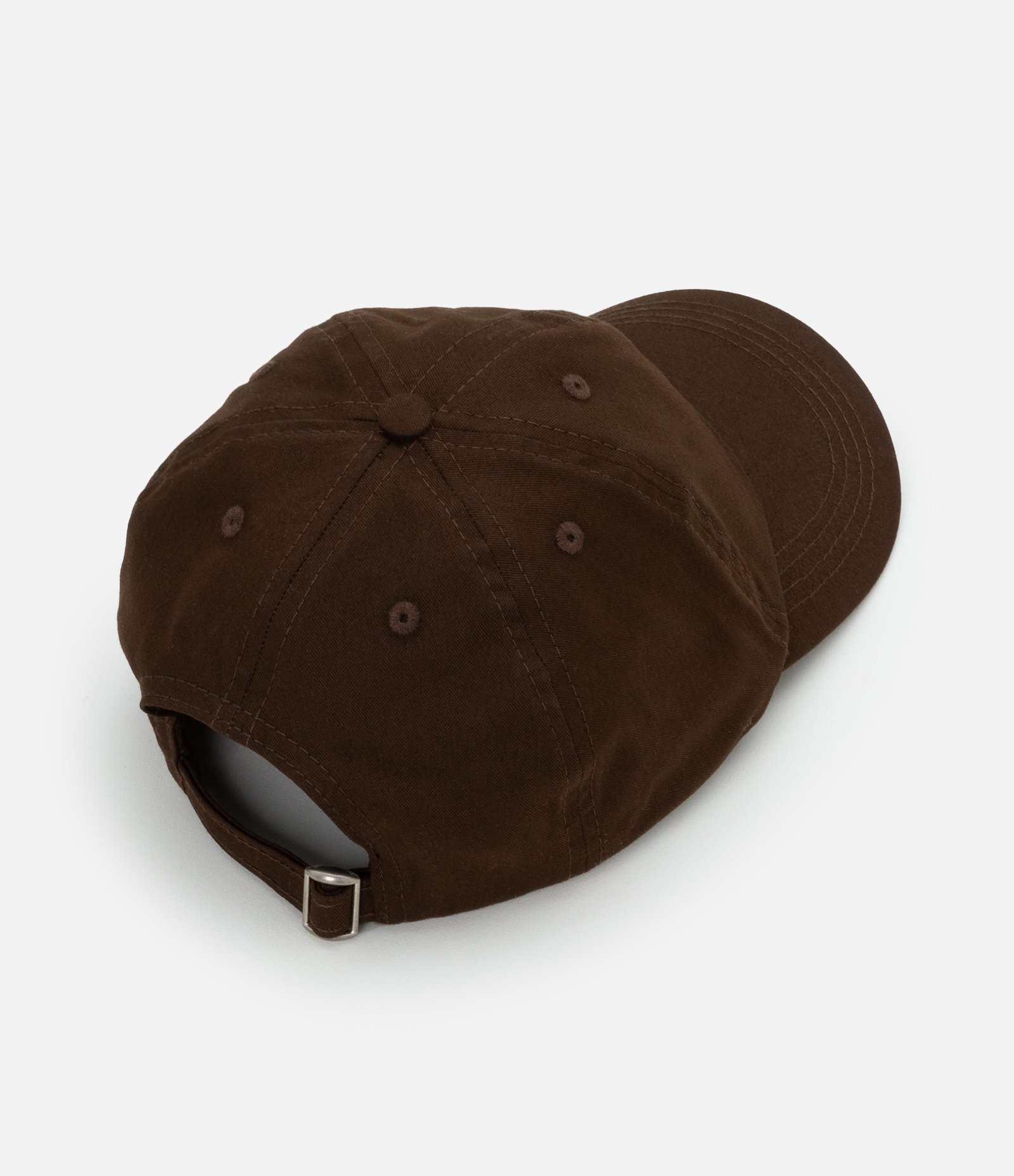 Boné Aba Curva em Sarja Marrom 3