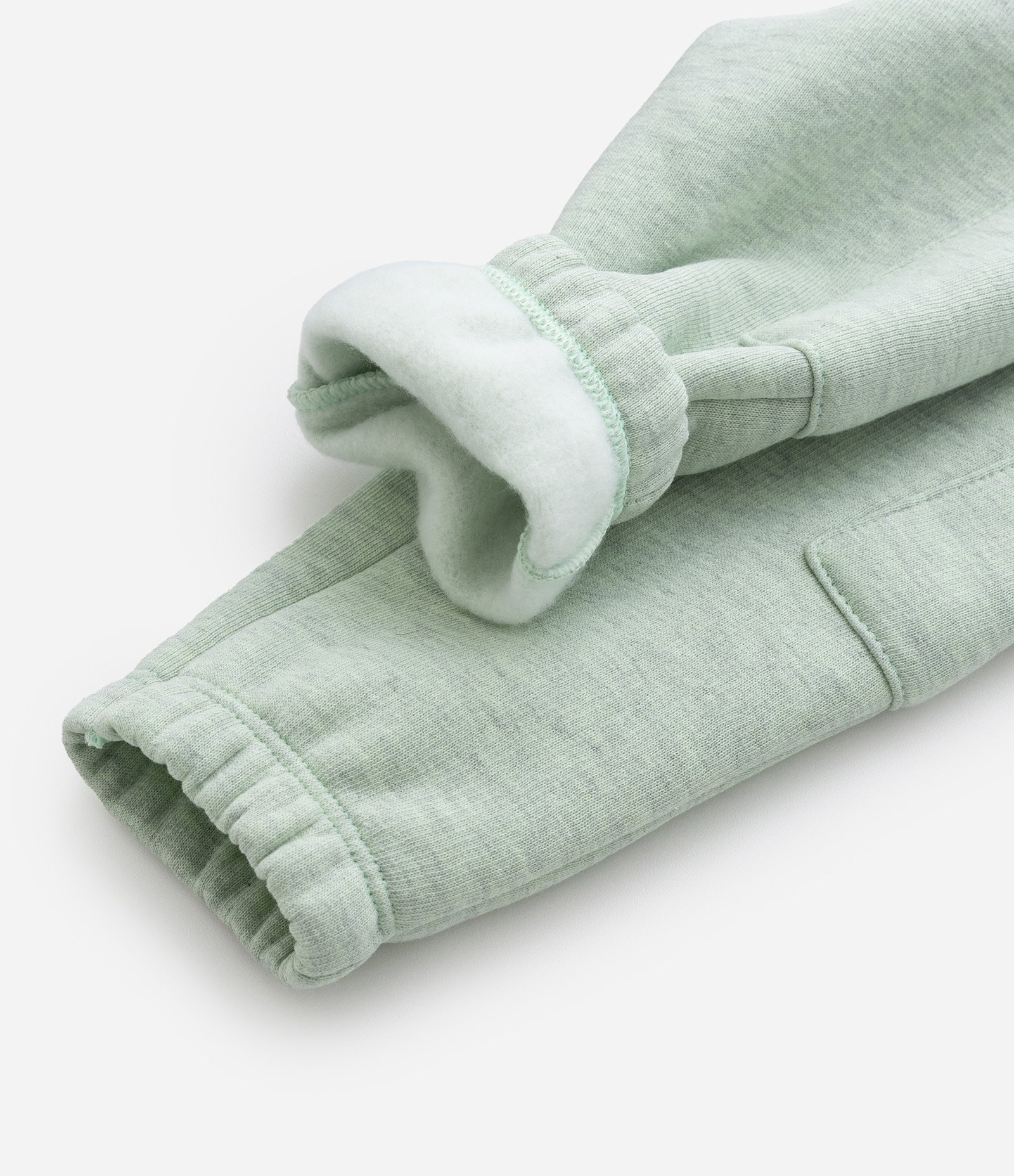 Calça Infantil Quentinha com Bolsos Laterais - Tam 0 a 18 meses Verde 4