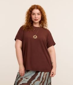 Blusa Básica em Ribana e sem Cava Curve & Plus Size