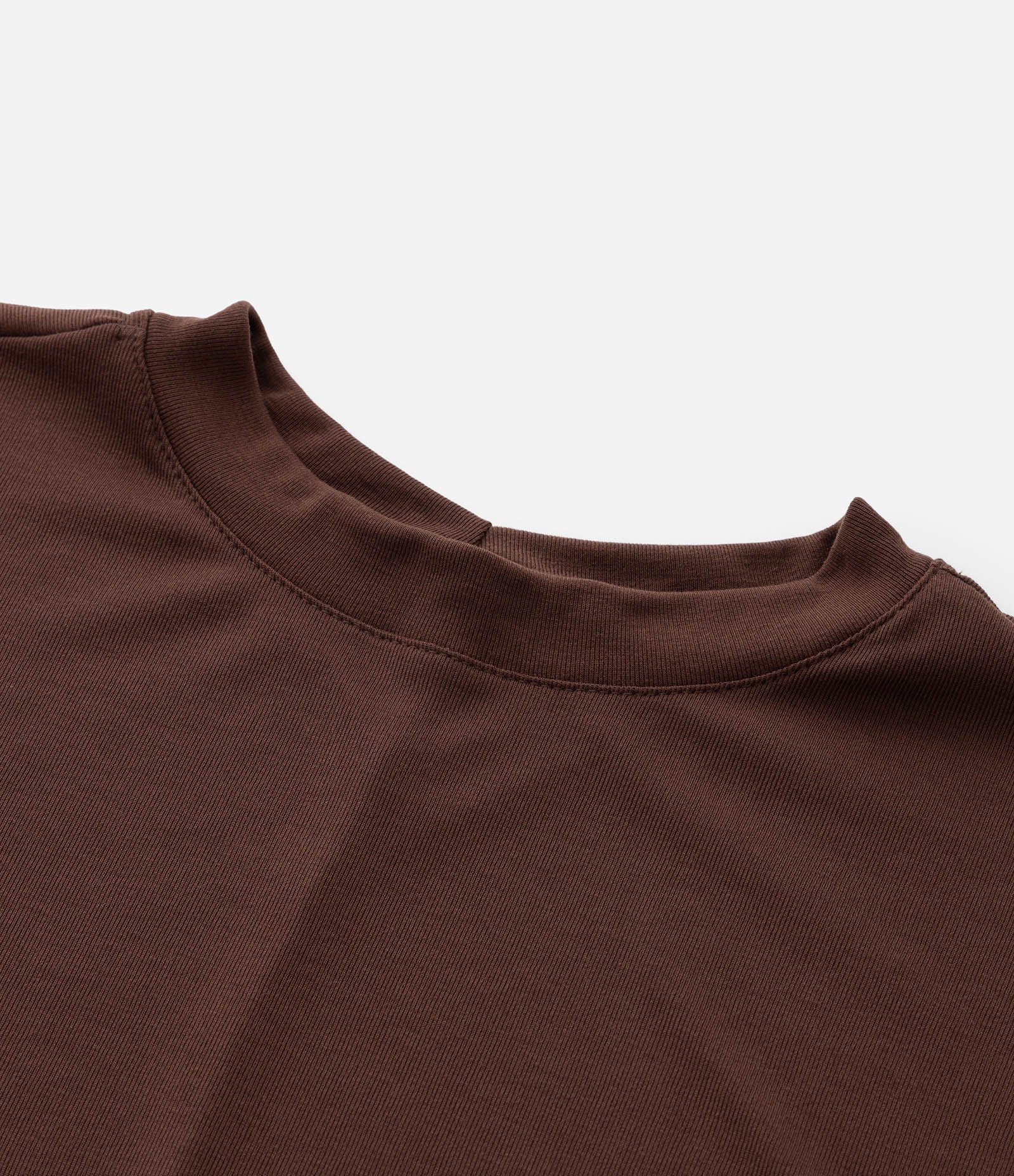 Blusa Básica em Ribana sem Cava Curve & Plus Size Marrom Café 7