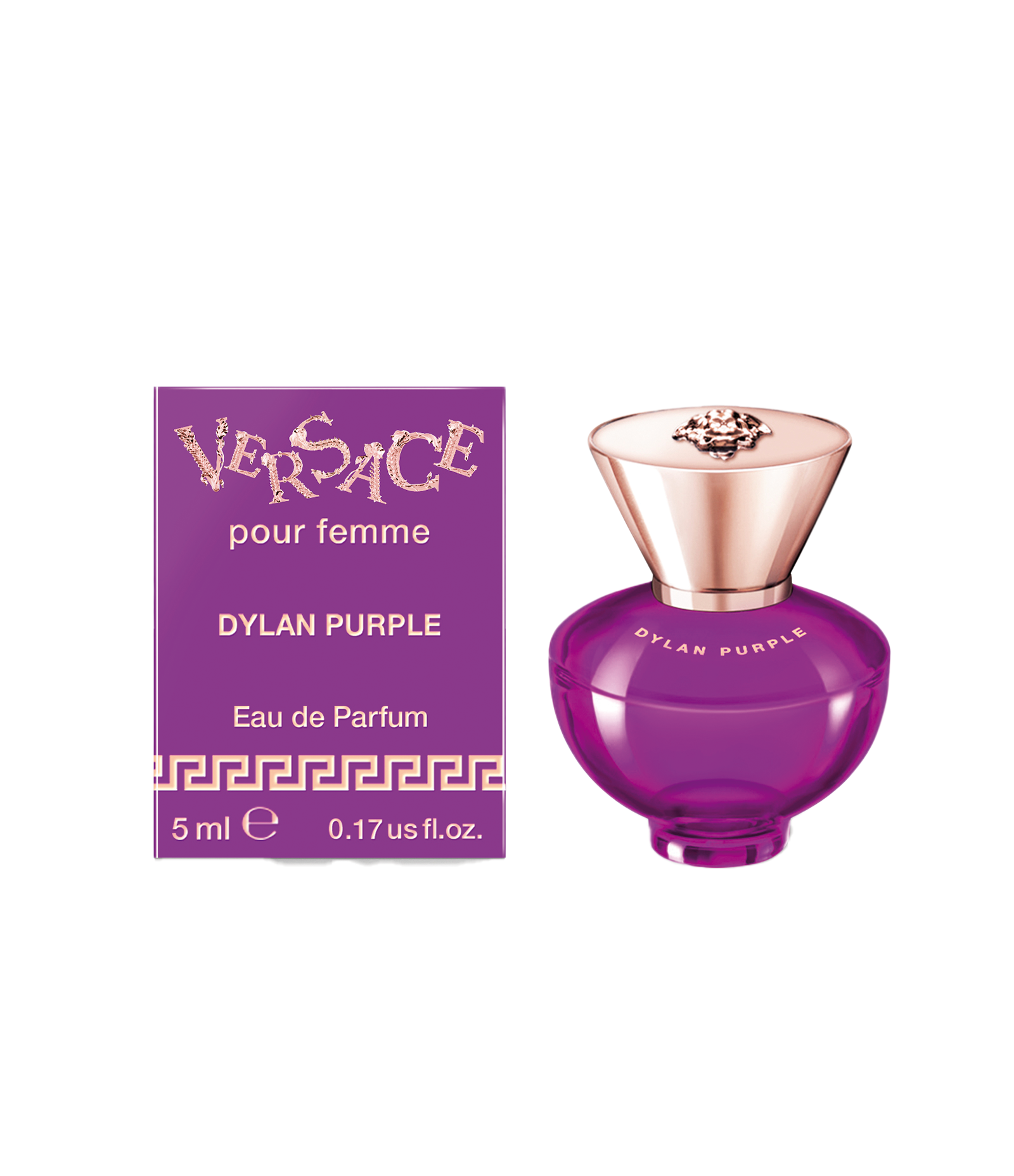 Brinde Miniatura Versace Dylan Purple Eau de Parfum 5ml U 1
