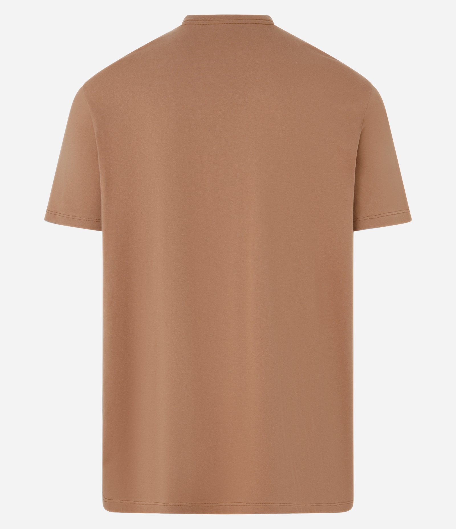 Camiseta Comfort em Algodão com Estampa Lettering Marrom 2