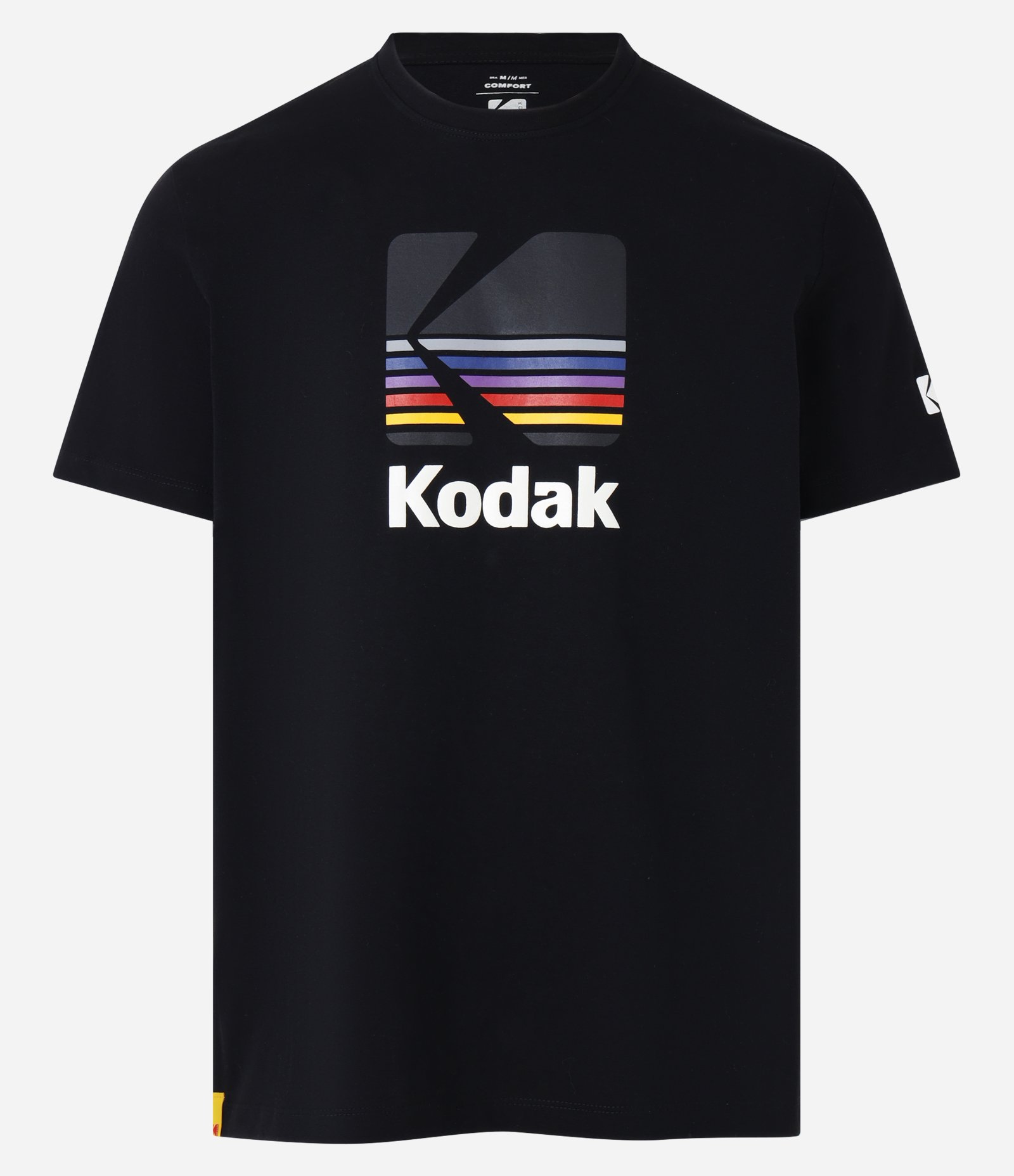 Camiseta Comfort em Algodão com Estampa Kodak Preto 6