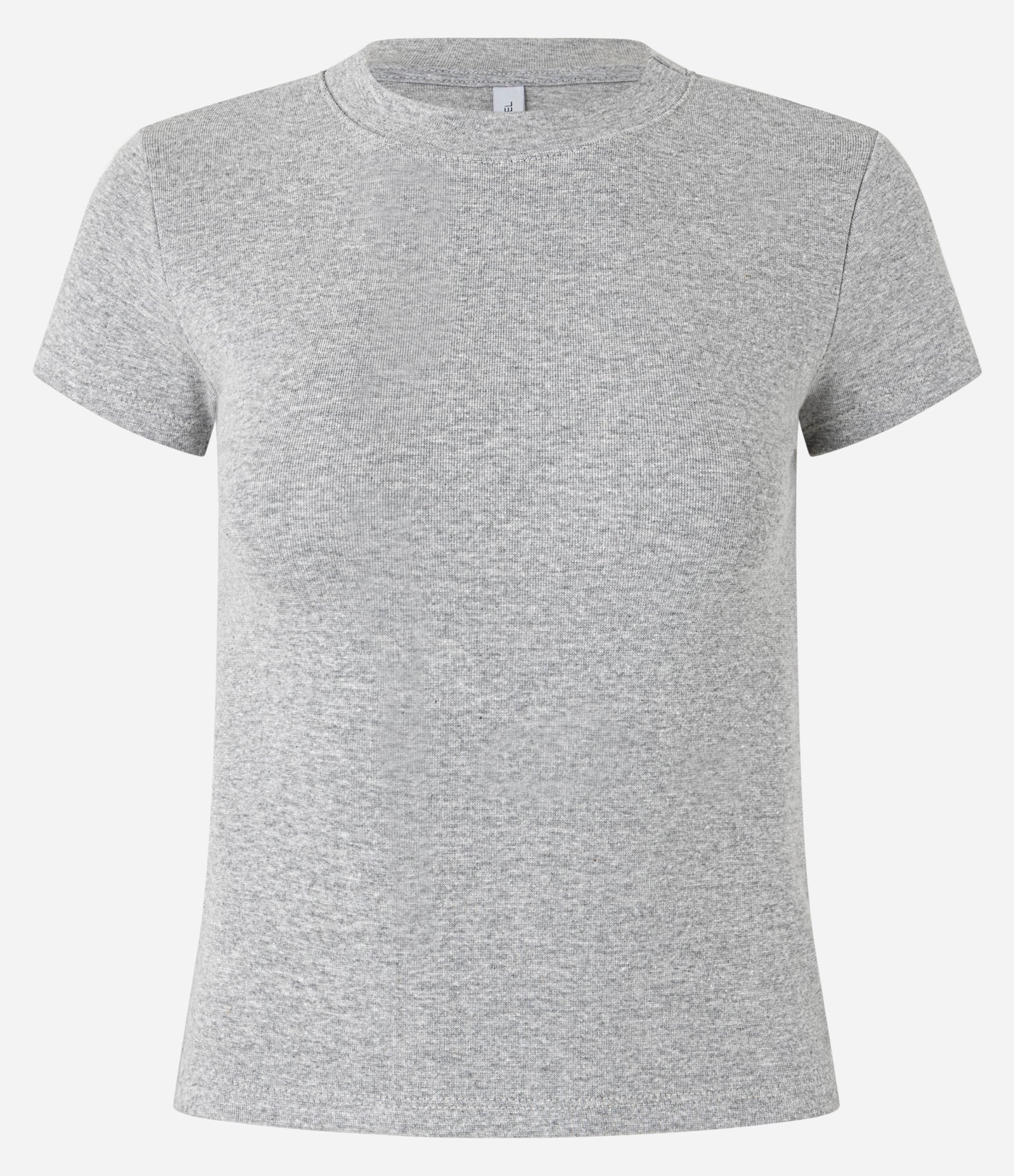 Blusa Justinha em Ribana Mescla Cinza 5