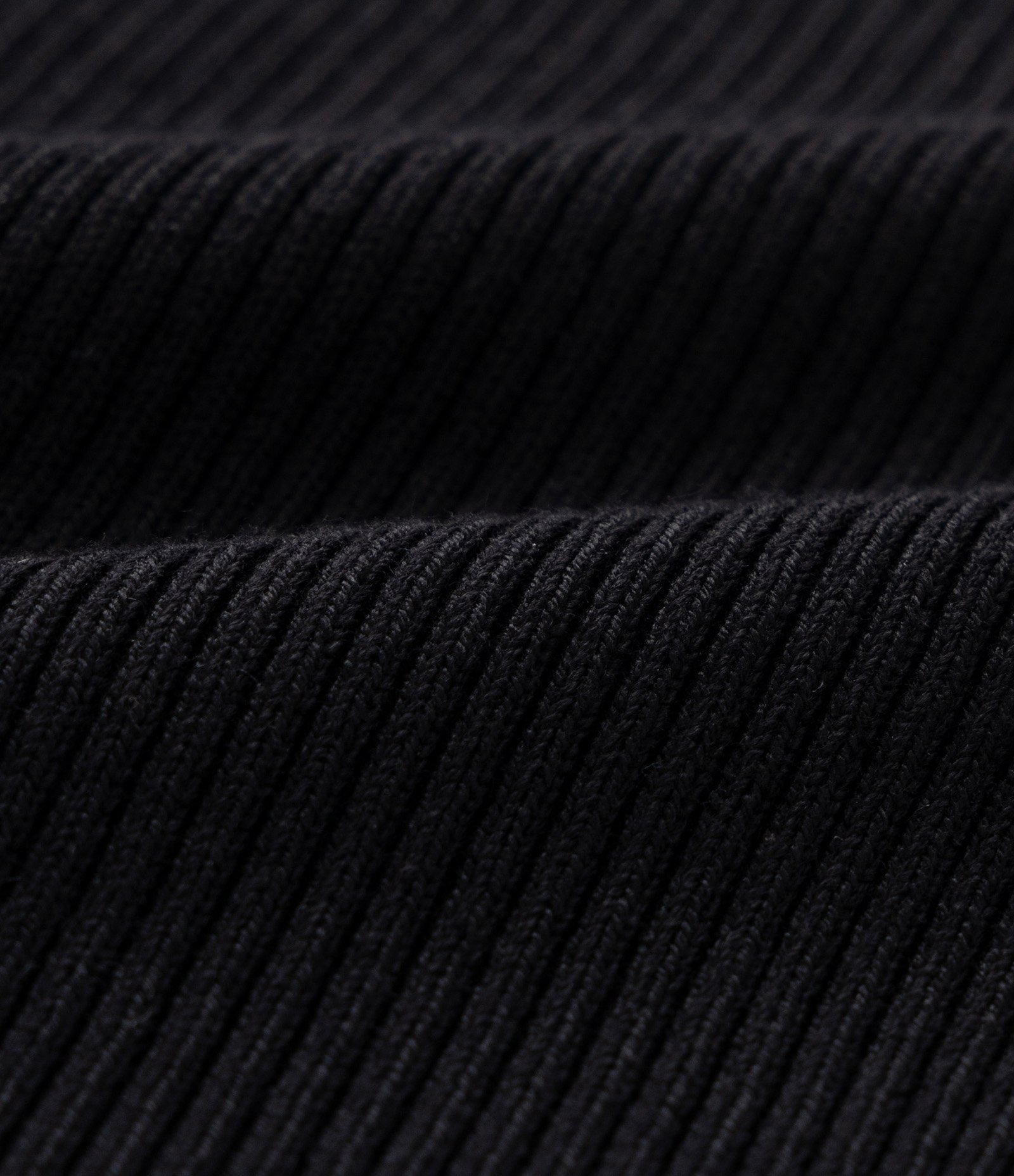 Vestido Midi em Tricô com Gola Alta Curve & Plus Size Preto 8