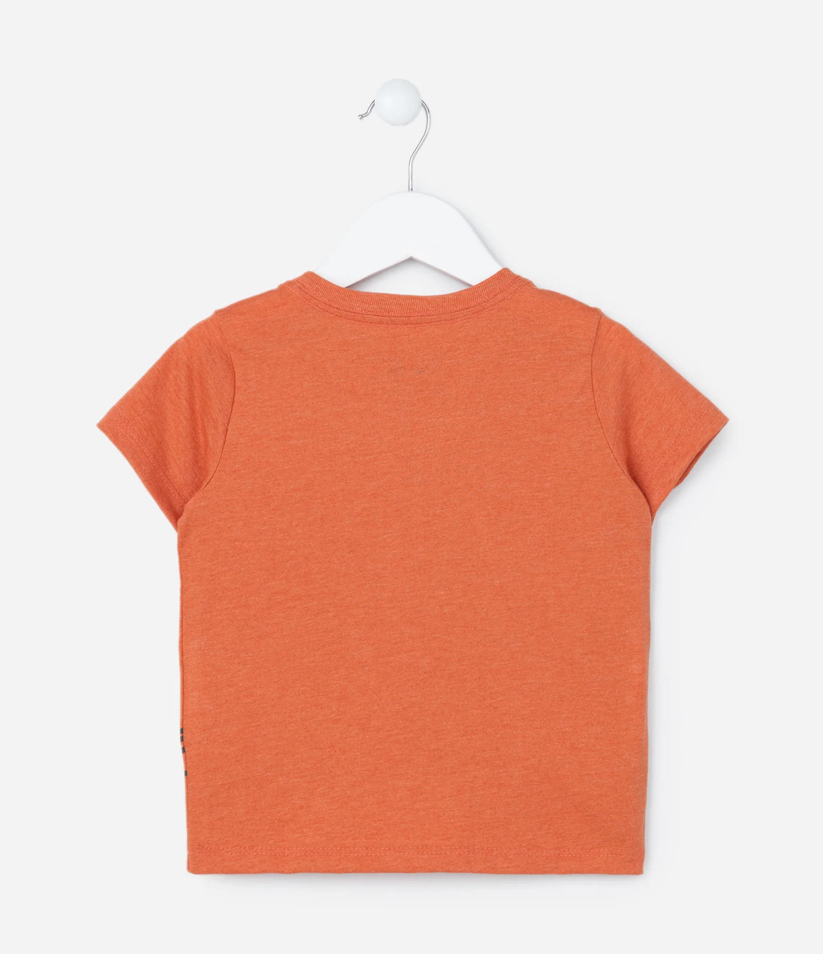 Camiseta Infantil com Estampa de Ursinhos - Tam 1 a 6 Anos Laranja 2