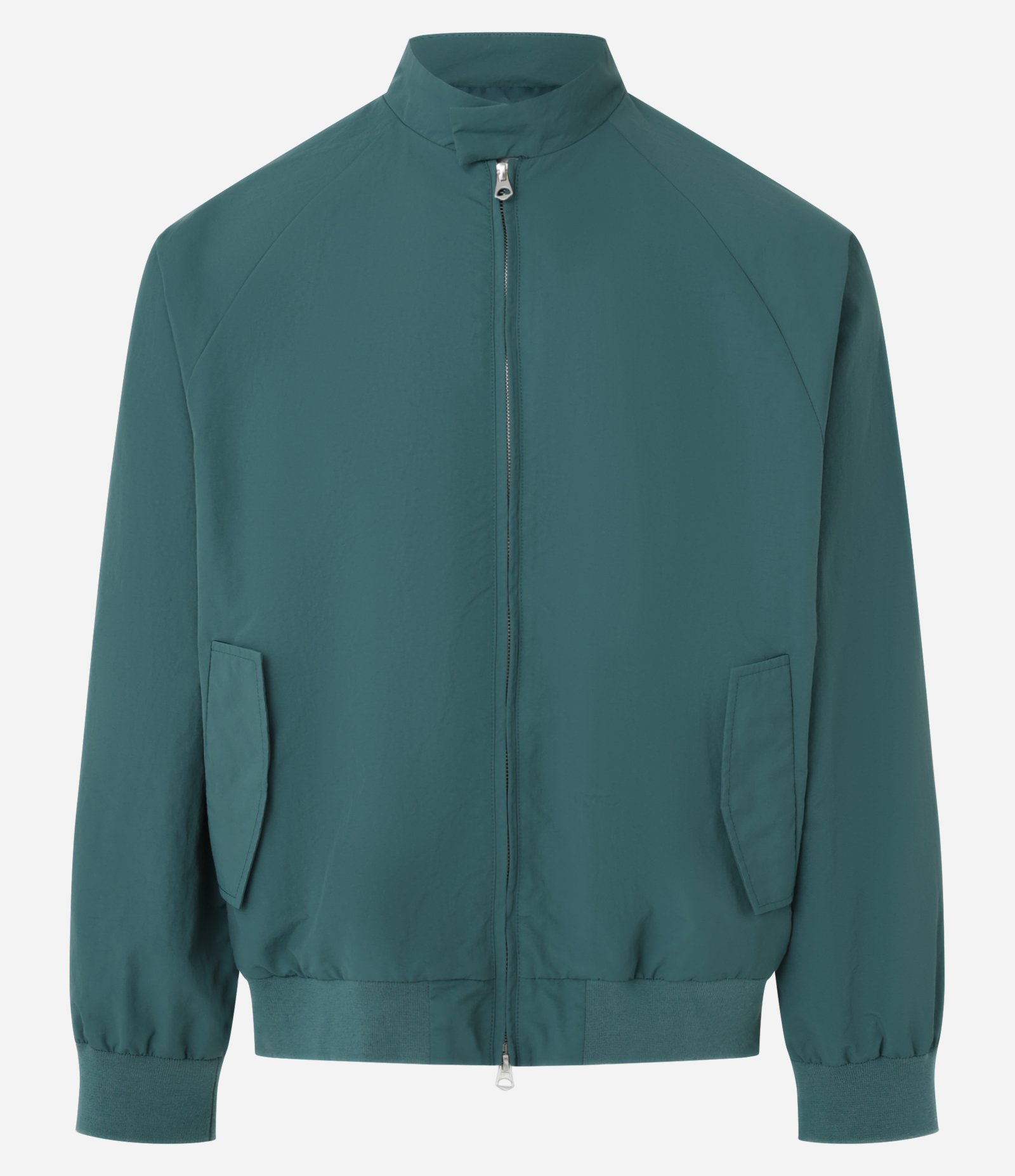 Jaqueta Bomber com Lapela e Estampa Bordada Lettering Verde 6