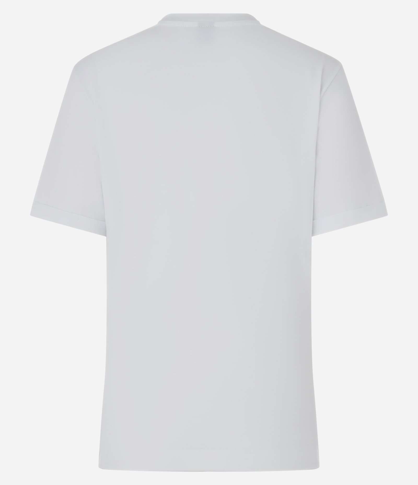 Blusa T-Shirt em Algodão com Estampa Dálmata Branco 8
