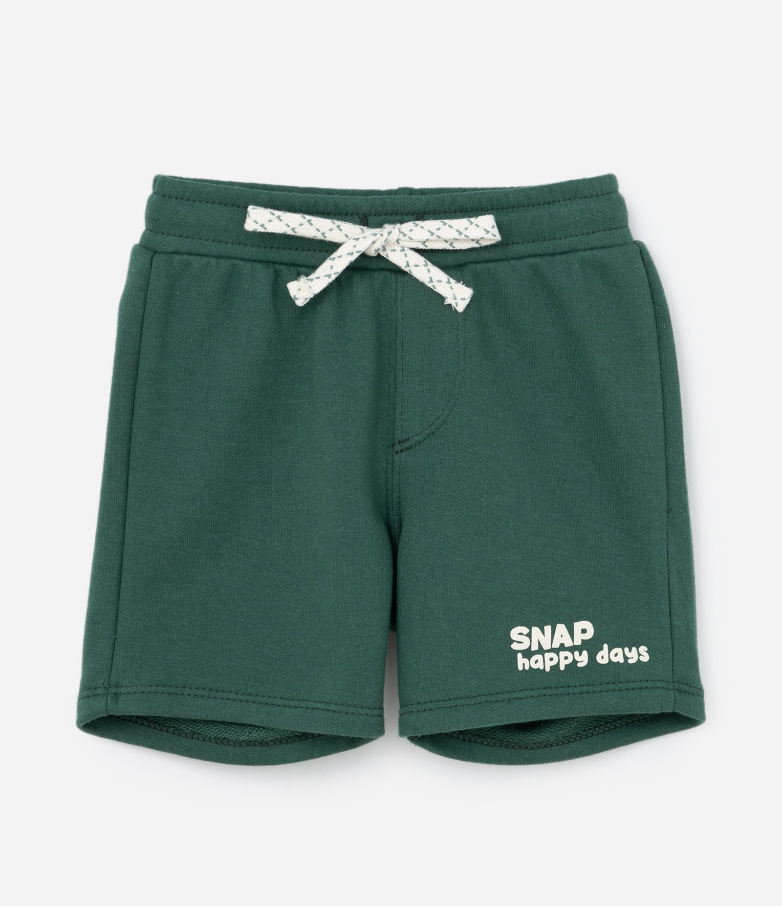 Conjunto Infantil Texturizado com Lettering - Tam 1 a 6 Anos Verde 3