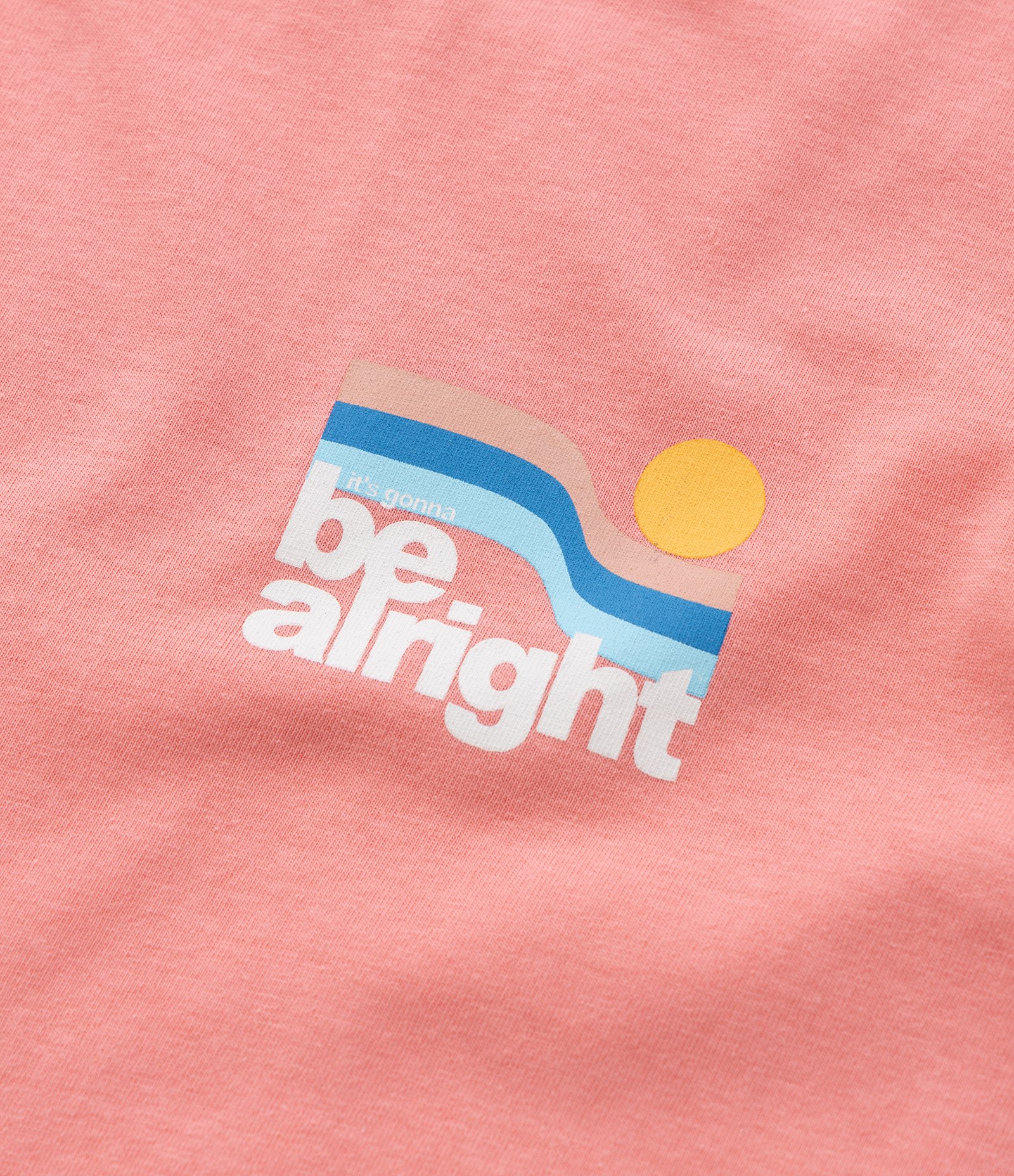 Camiseta Infantil com Lettering Be Alright - Tam 5 a 14 Anos Rosa 4