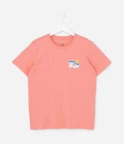 Camiseta Infantil com Lettering Be Alright - Tam 5 a 14 Anos