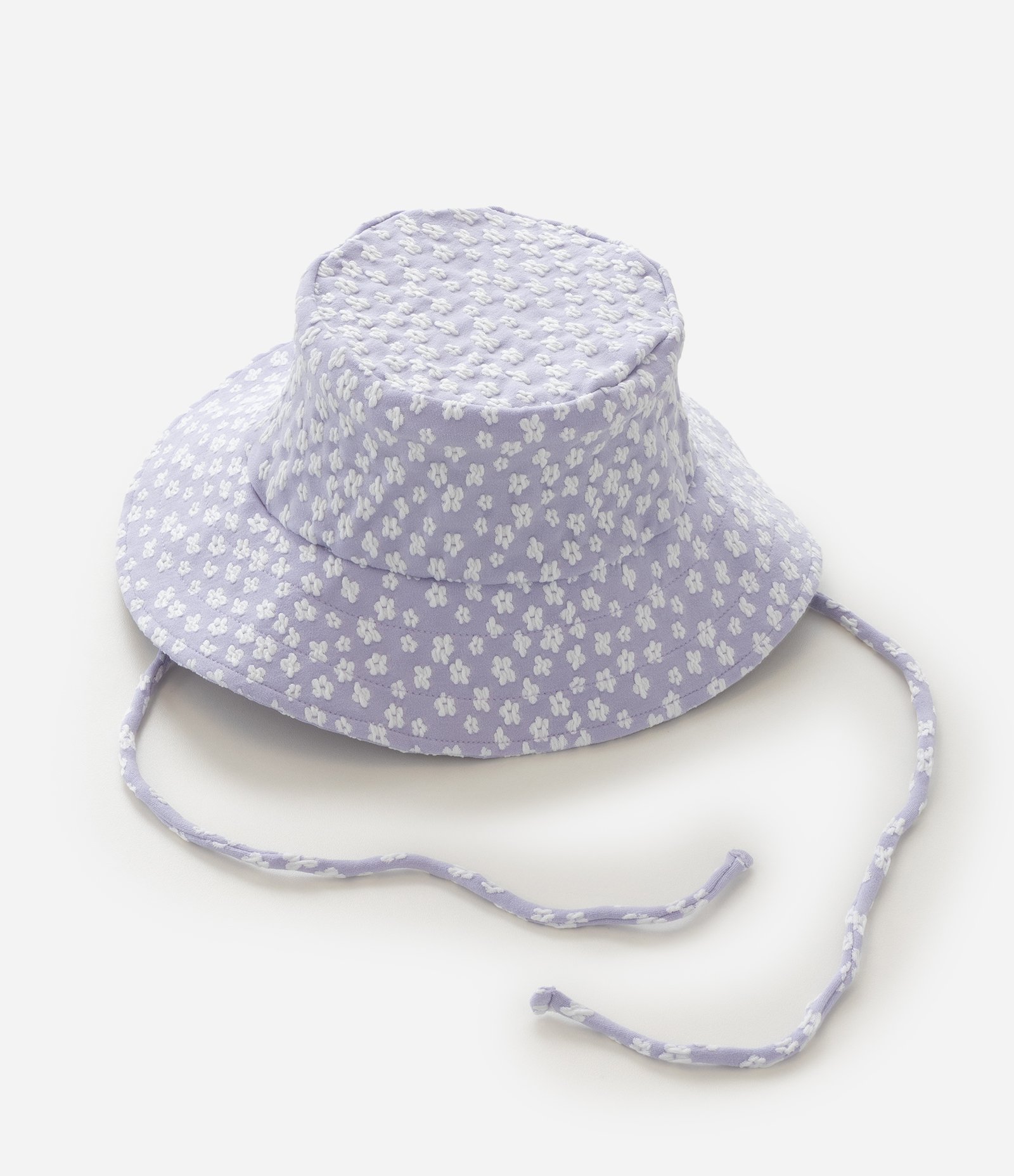 Conjunto Infantil com Proteção UV e Estampa de Borboletas e Textura de Flores - Tam 2 A 4 Anos Lilaz/Laranja 10