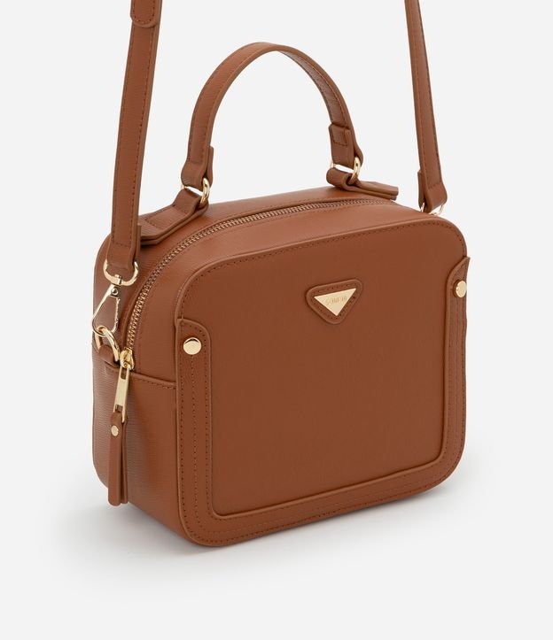 Bolsa Câmera em PU com Alça Extra Transversal
