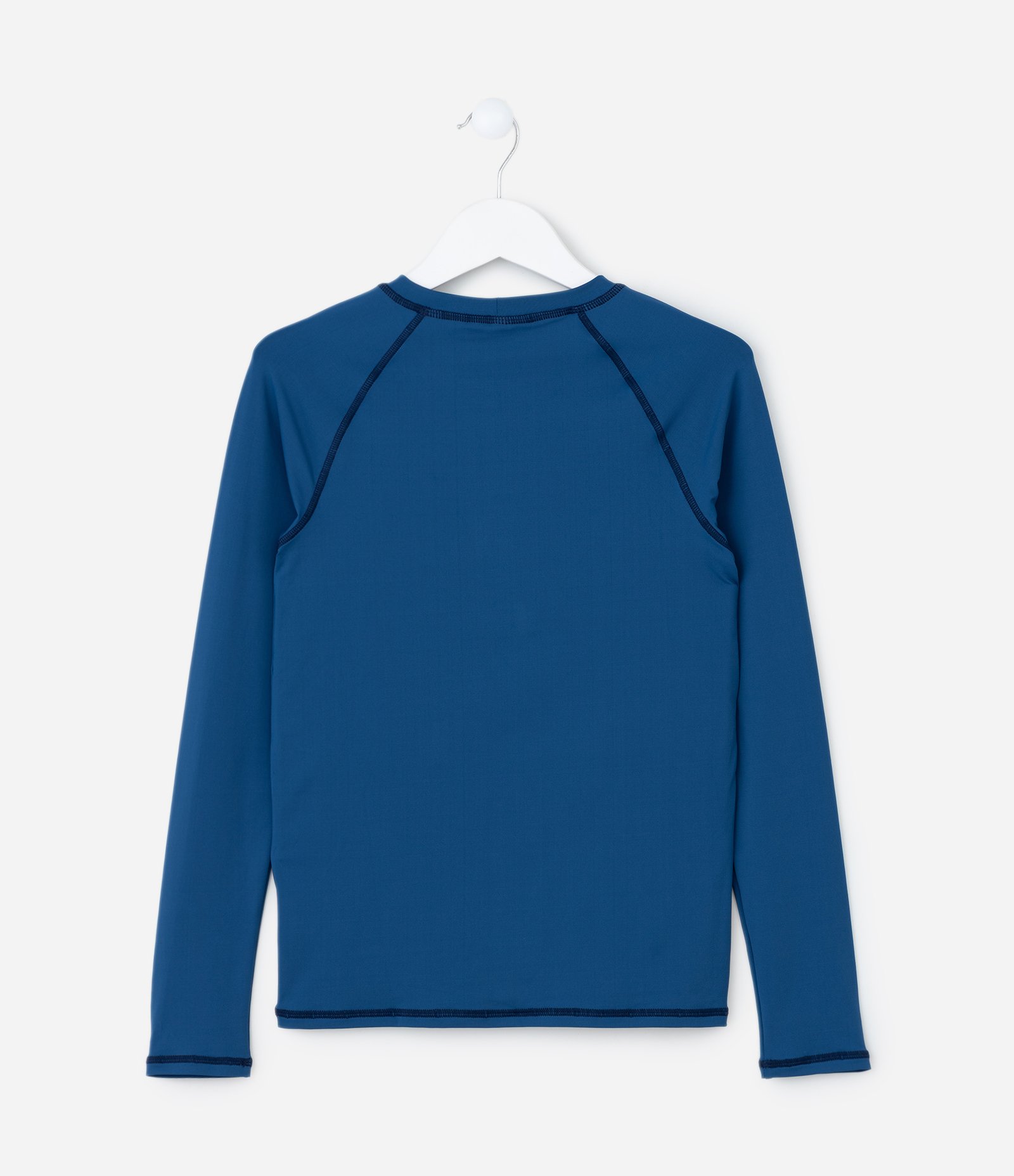 Camiseta de Praia Infantil com Proteção UV - Tam 5 a 14 Anos Azul 2